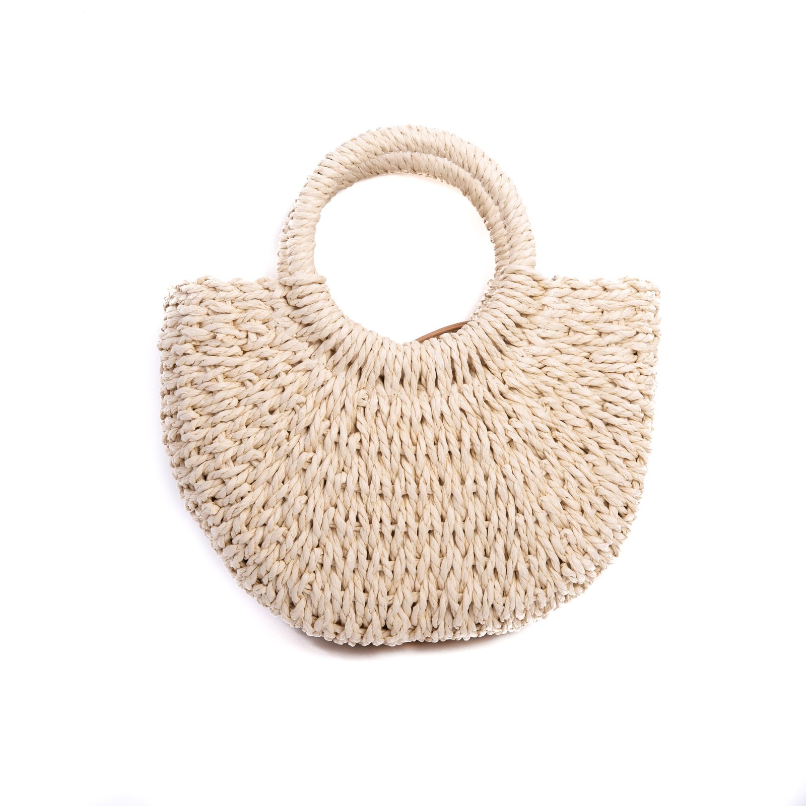 bolso paja pequeño Bolso de paja pequeño con asa y bandolera