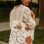 Bolsa de lona con osos – Ecológica y reutilizable