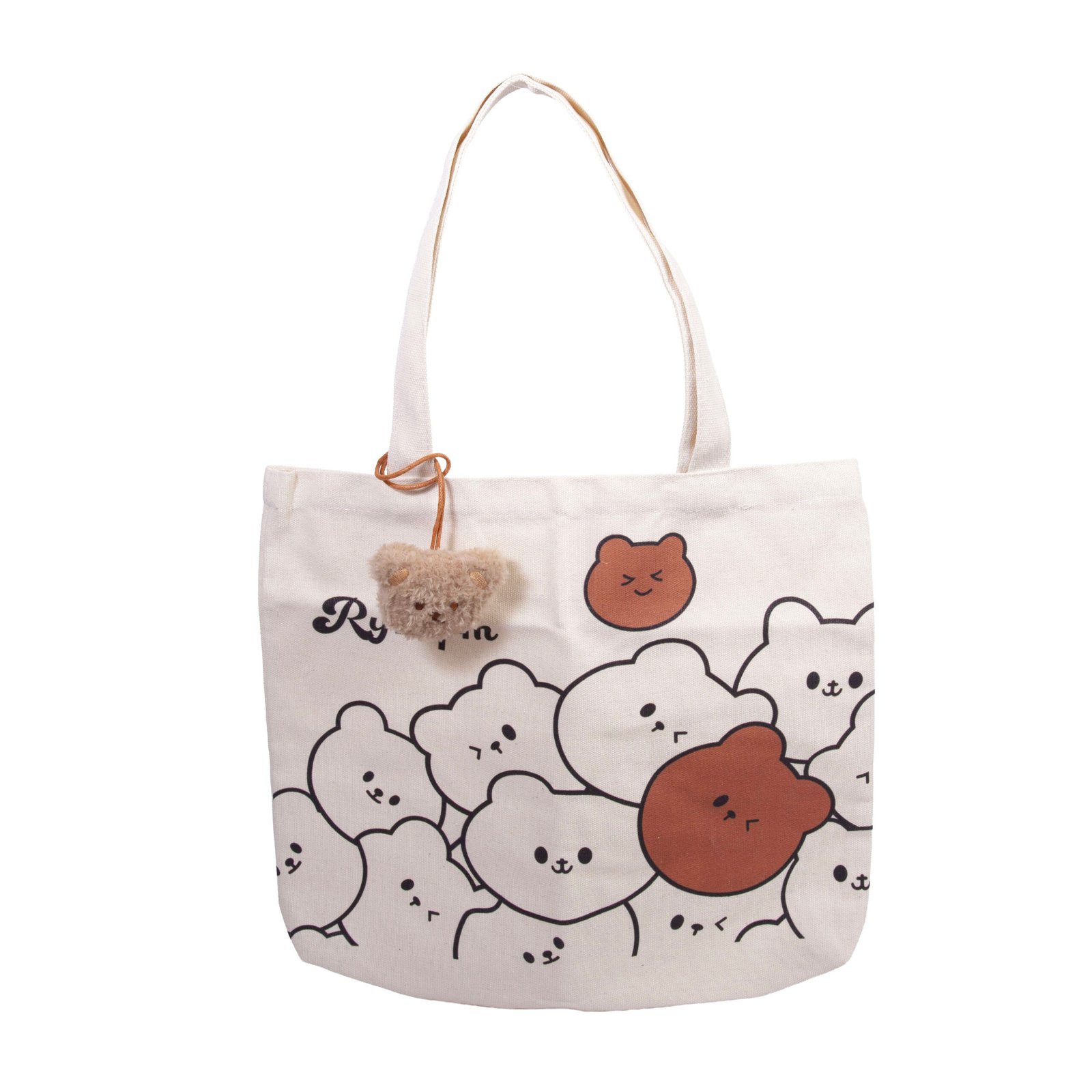 Bolsa de lona con osos – Ecológica y reutilizable