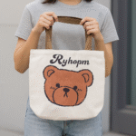 Bolsa de lona con osos – Ecológica y reutilizable