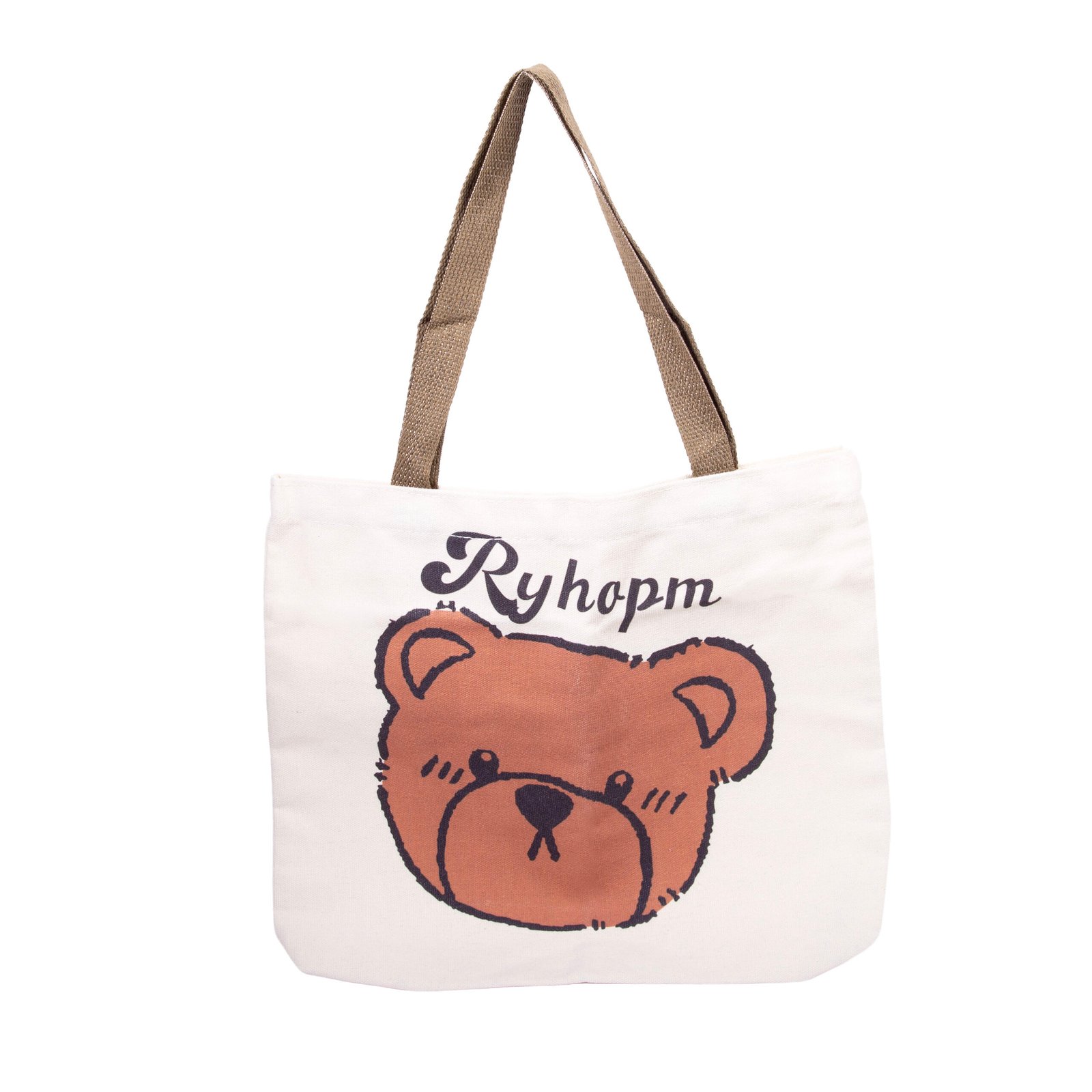 Bolsa de lona con osos – Ecológica y reutilizable